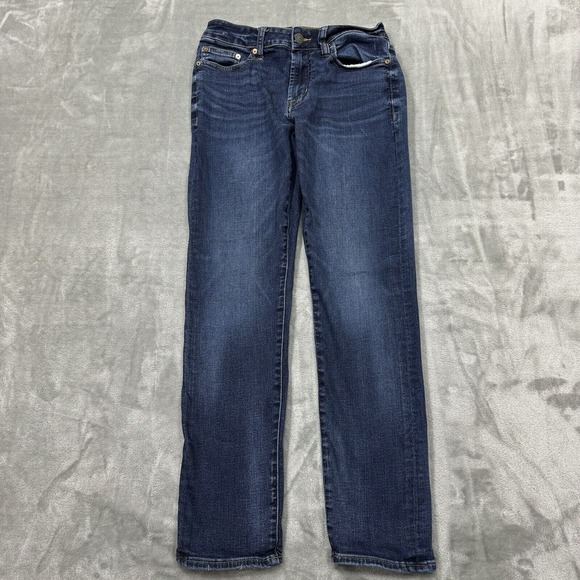 American Eagle Jeans Mens‎ 28x30 Blue Slim Extreme Flex Dark Wash Denim Preppy - Picture 1 of 11